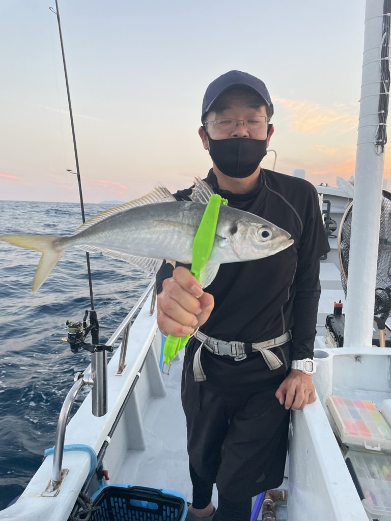 7 1日半夜便バチコンアジング 愛海丸 三重県大紀町錦港 ルアー船 ティップラン イカメタル バチコン タイラバ ジギング スーパーライトジギング